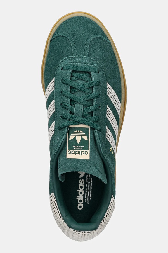 adidas Originals sneakers in camoscio Gazelle Bold W verde JS3358