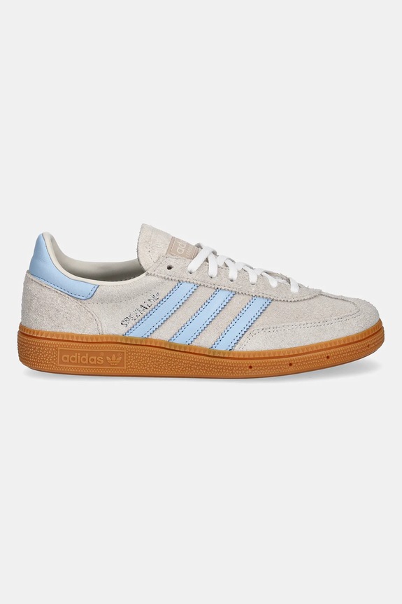 Semišové tenisky adidas Originals Handball Spezial W JS0241 sivá SS25