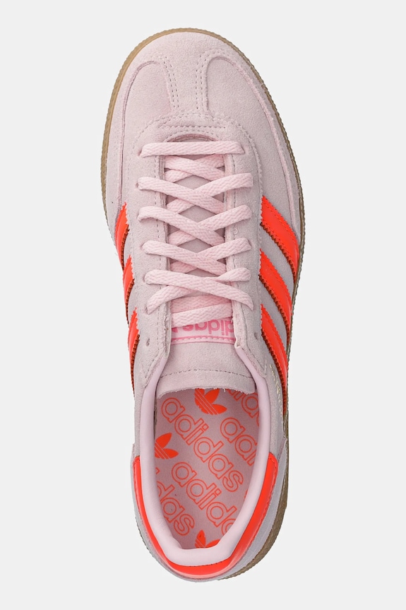 Semišové tenisky adidas Originals Handball Spezial W růžová JS0250