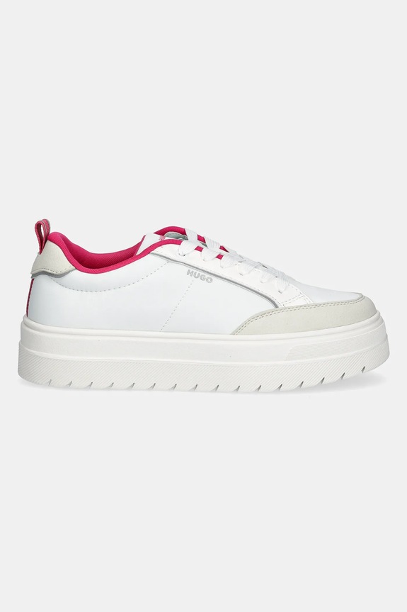 HUGO sneakersy Lyssa 50536343.167 biały SS25