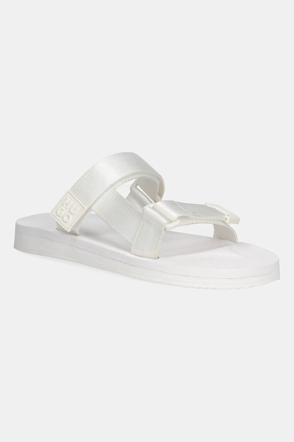HUGO papucs Zaralyn textil fehér 50542073.102