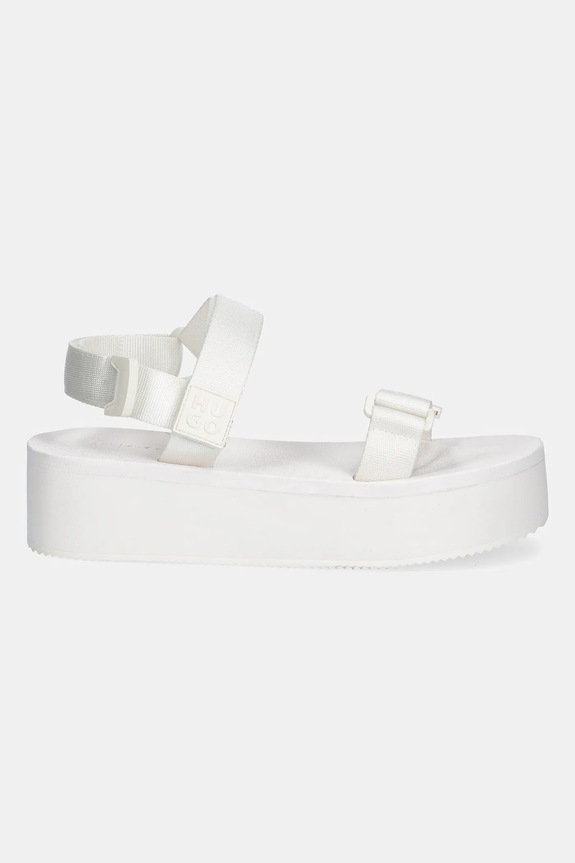 Sandály HUGO Zaralyn 50542082.102 bílá SS25