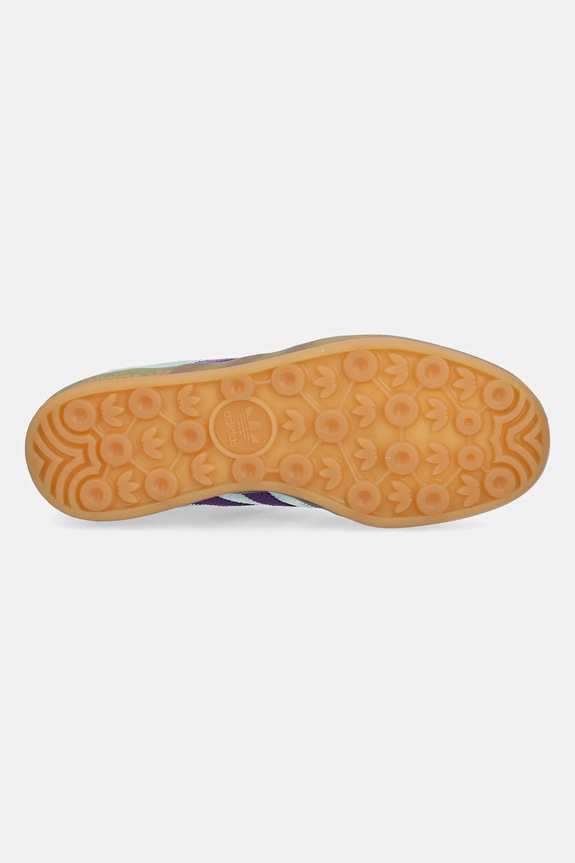 Tenisice od brušene kože adidas Originals Gazelle Indoor W JQ0192 tirkizna