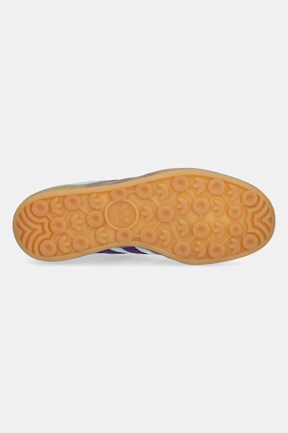 Tenisice od brušene kože adidas Originals Gazelle Indoor W JQ0192 tirkizna