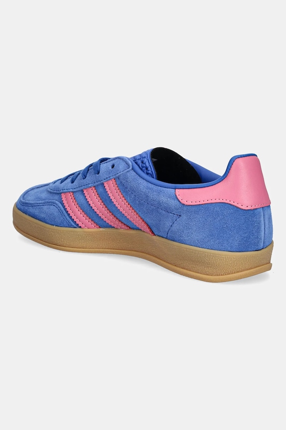 Încălțăminte adidas Originals sneakers din piele intoarsă Gazelle Indoor JS4144 albastru