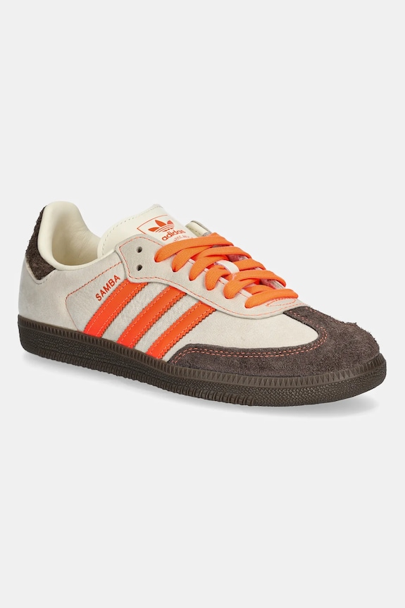 adidas Samba OG Solar Orange Cream synthetic beige JI2732