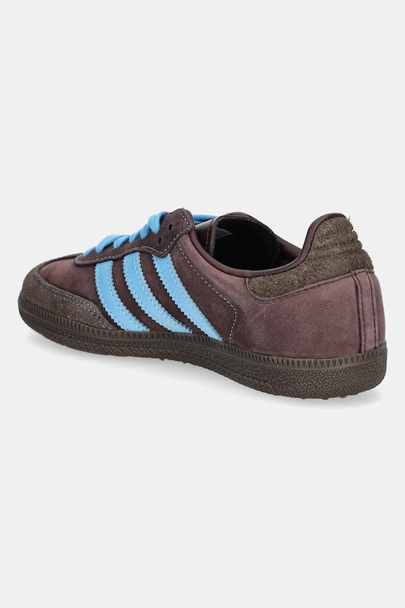 Încălțăminte adidas Originals sneakers din piele intoarsă Samba OG W JI2733 maro