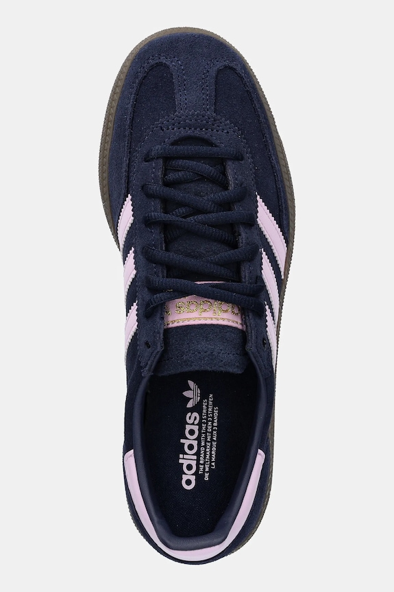 Semišové tenisky adidas Originals HANDBALL SPEZIAL námořnická modř JI2903