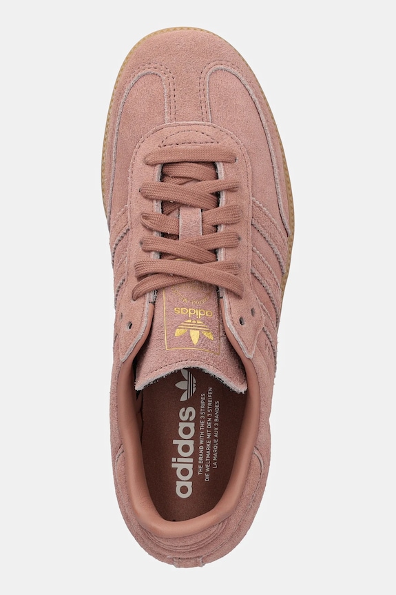 Замшевые кроссовки adidas Originals Samba OG розовый JI3209
