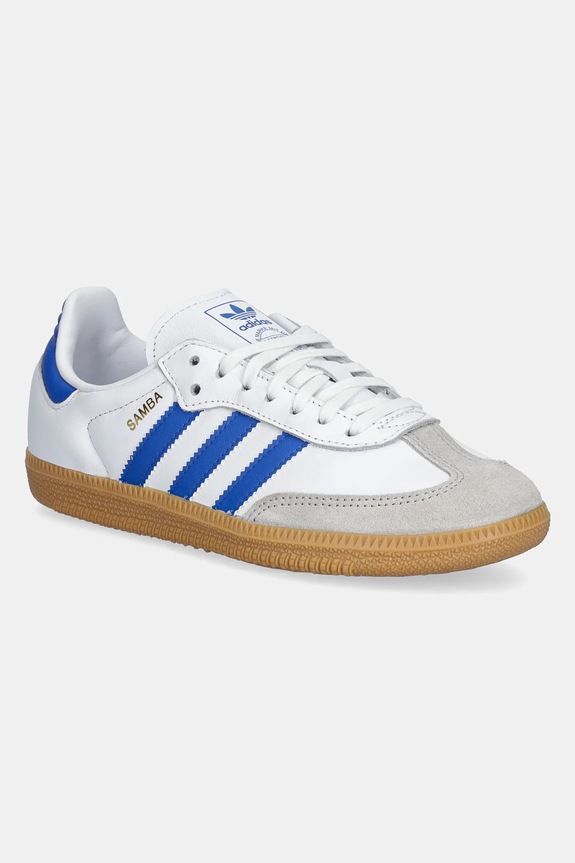 adidas Originals sneakers Samba OG J piele albastru JP5482