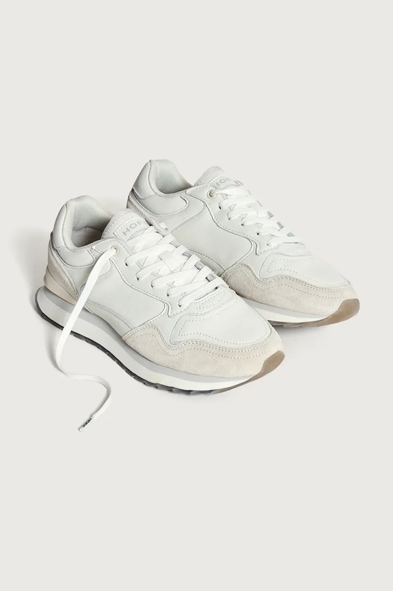 Hoff sneakersy skórzane CALI 12502023 biały SS25
