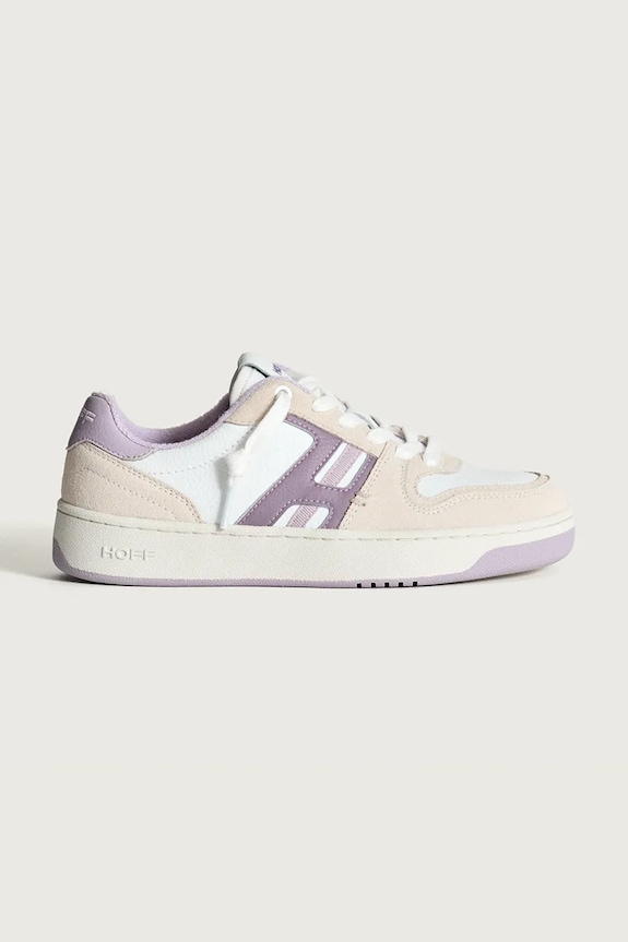 Hoff sneakersy skórzane MAELBEEK skóra zamszowa biały 12509007