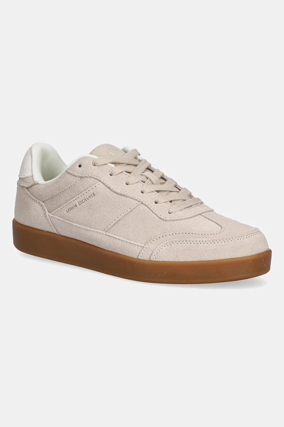 Armani Exchange velúr sportcipő szintetikus bézs XDX182.XV868.01819