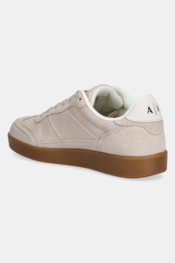 Cipők Armani Exchange velúr sportcipő XDX182.XV868.01819 bézs