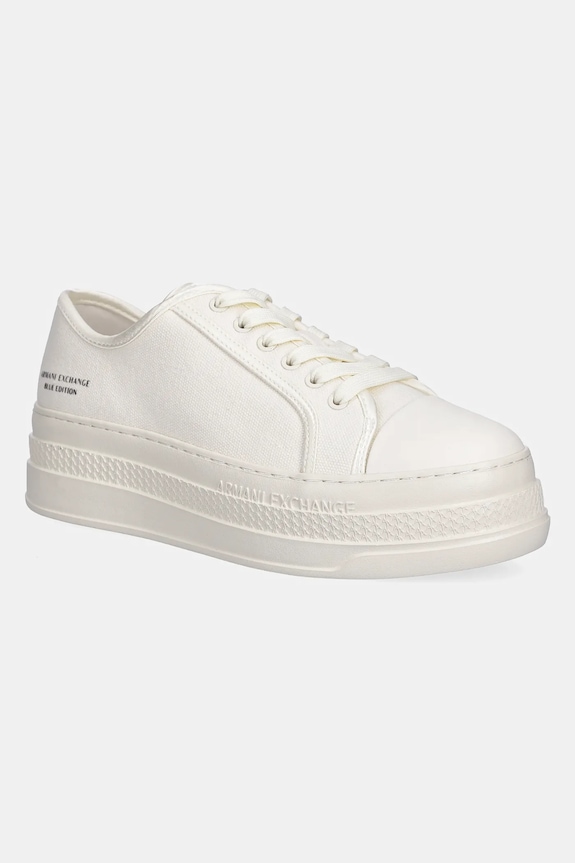 Armani Exchange tenisówki syntetyczny biały XW001196.AF14599.M0107