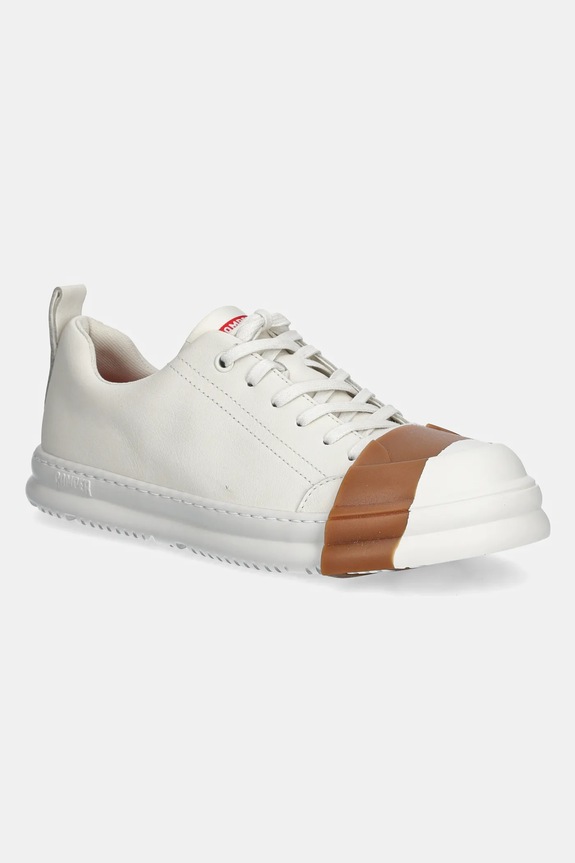 Camper sneakersy skórzane Junction Runner płaska biały K201683.006