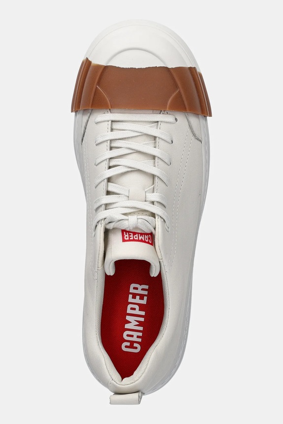 Camper sneakersy skórzane Junction Runner biały K201683.006