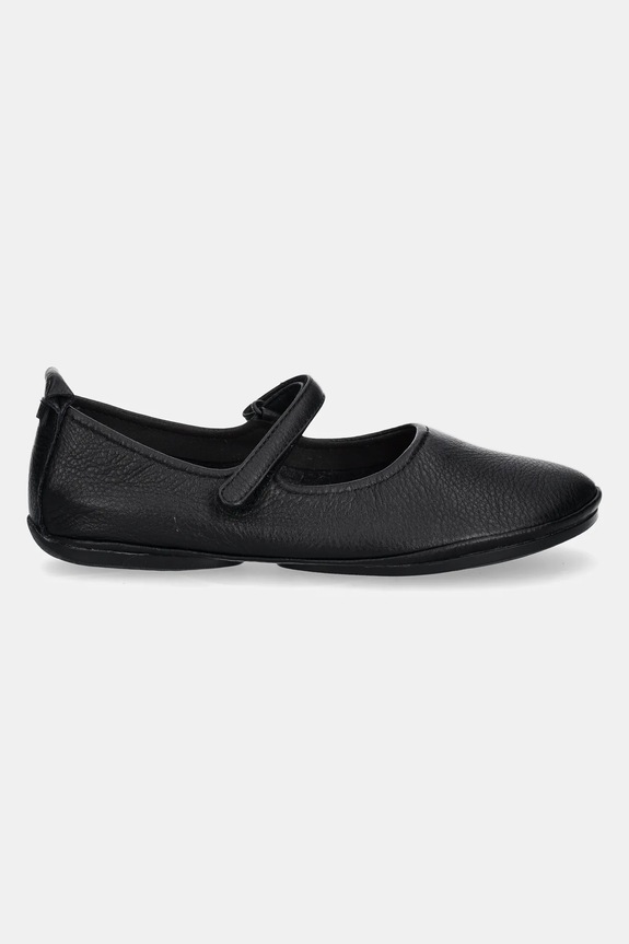 Кожаные балетки Camper Right Nina K201365.021 чёрный SS25