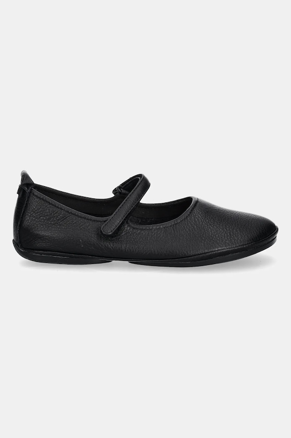 Кожаные балетки Camper Right Nina K201365.021 чёрный SS25