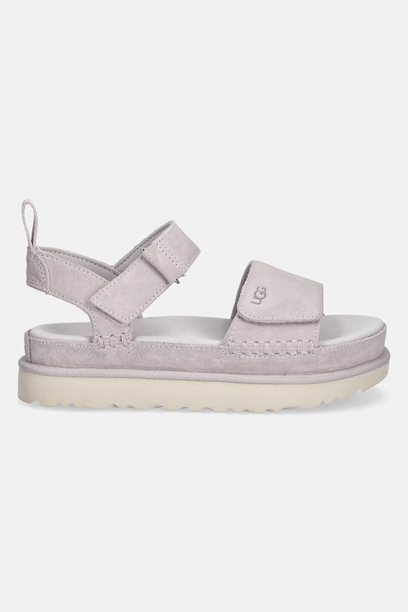 UGG sandały zamszowe Goldenstar 1136783.BYF różowy SS25