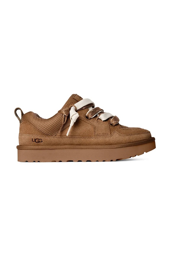 Cipele UGG Lo Lowmel tekstil smeđa 1168890.CHE