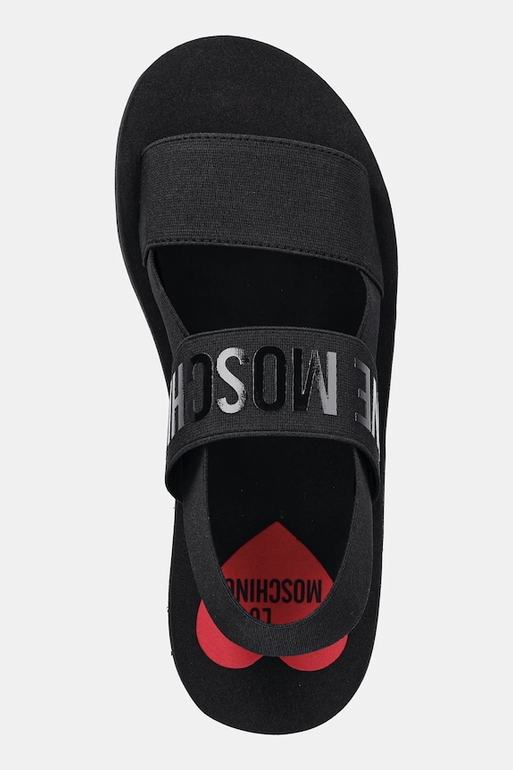 Sandály Love Moschino černá JA16033G0MJN7000