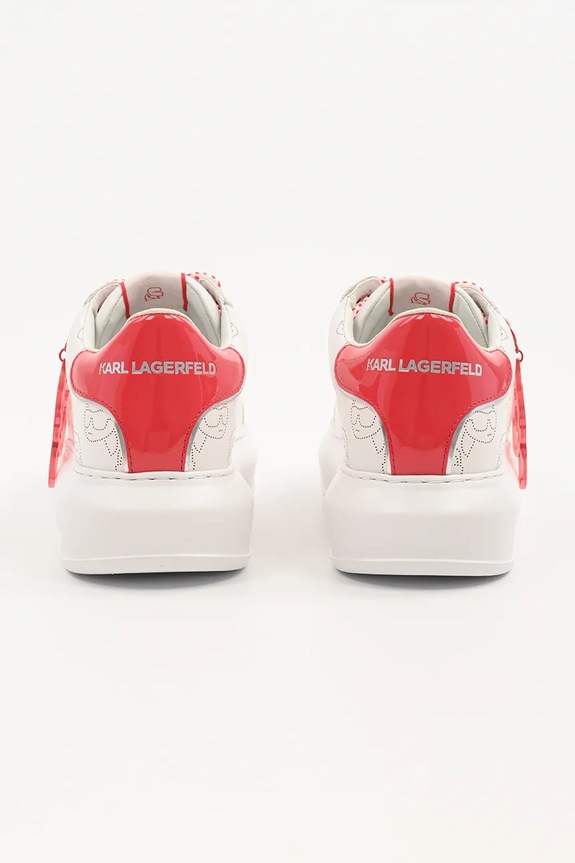 Obuwie Karl Lagerfeld sneakersy skórzane KAPRI NFT KL62522.01D biały