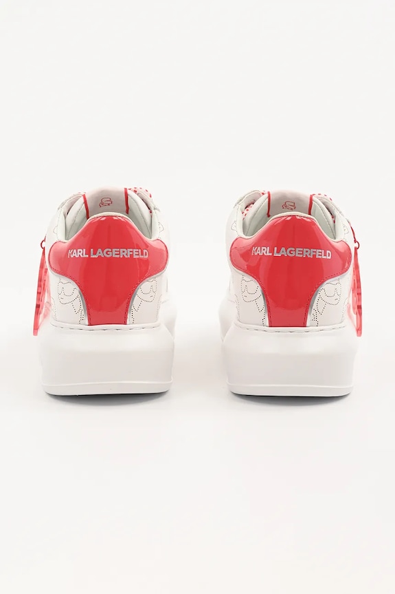 Obuwie Karl Lagerfeld sneakersy skórzane KAPRI NFT KL62522.01D biały