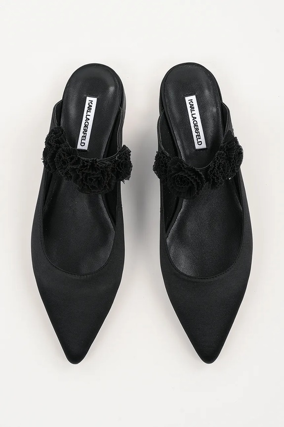 Karl Lagerfeld ballerine KERRIE nero KL40154.S0X