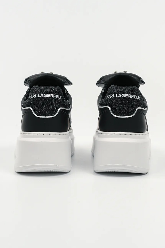 Scarpe Karl Lagerfeld sneakers in pelle ANAKAPRI KL63519S.000 nero
