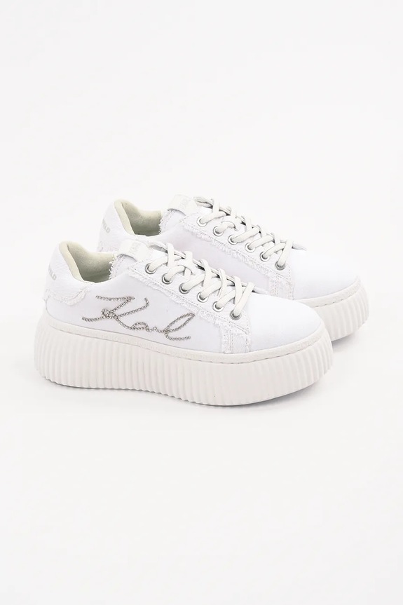 Karl Lagerfeld sneakersy KREEPER LO KL42372S.D1S biały SS25
