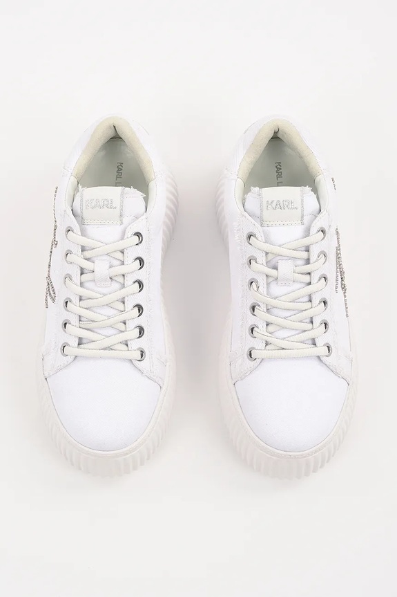Karl Lagerfeld sneakersy KREEPER LO biały KL42372S.D1S