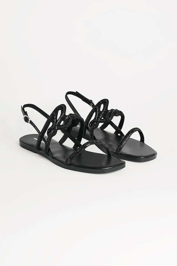 Sandali Karl Lagerfeld OLYMPIA KL87425.G0X črna SS25