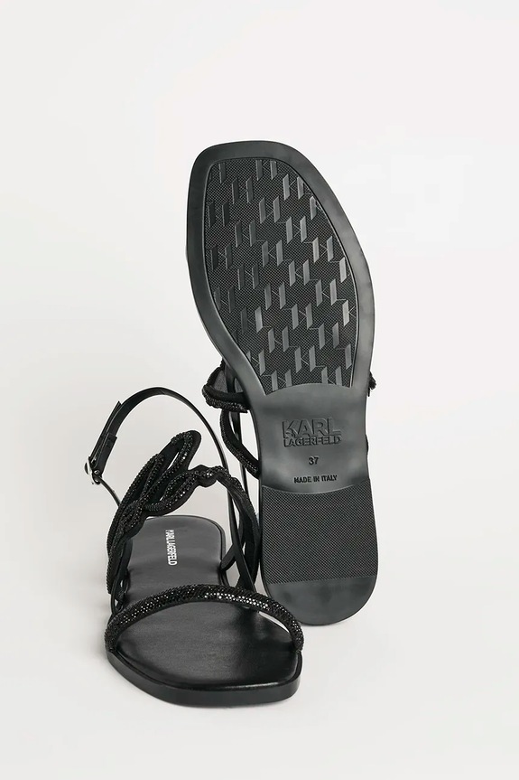 Sandali Karl Lagerfeld OLYMPIA KL87425.G0X črna