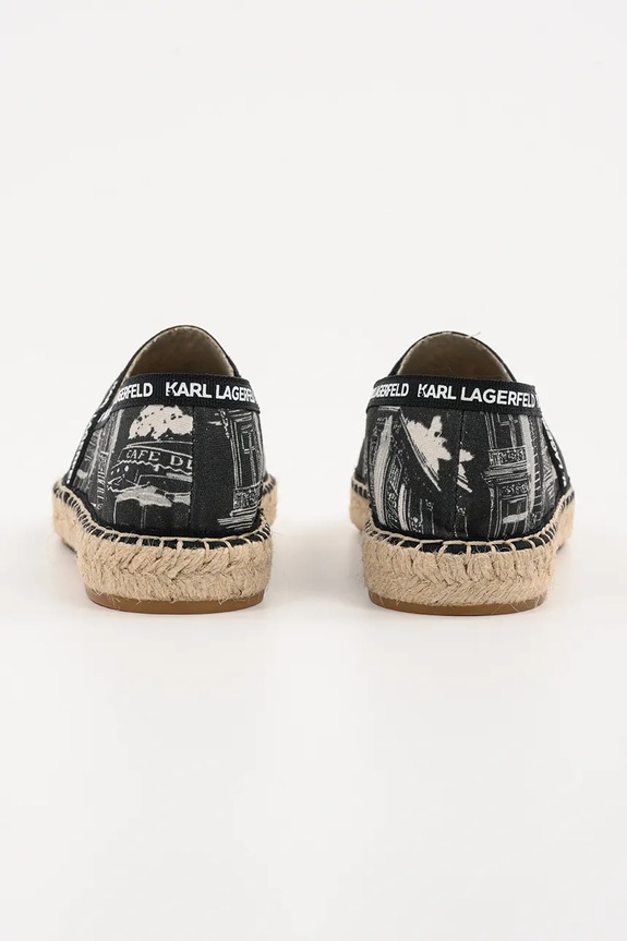 Obuv Espadrilky Karl Lagerfeld KAMINI KL80125A.900 čierna