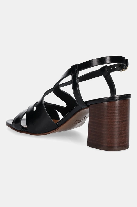 Obuwie Jonak sandały skórzane DELONA 3600179 czarny