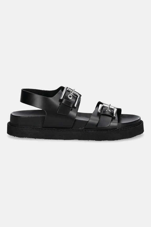 Jonak sandale de piele LAGO 1000041 negru SS25