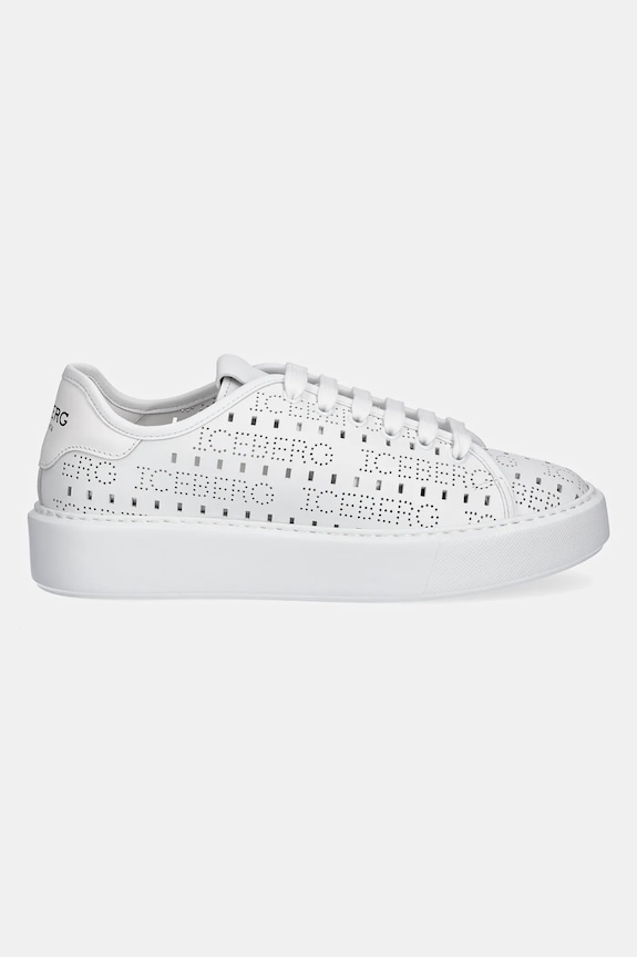 Iceberg sneakers in pelle Bozeman ID227701 bianco SS25