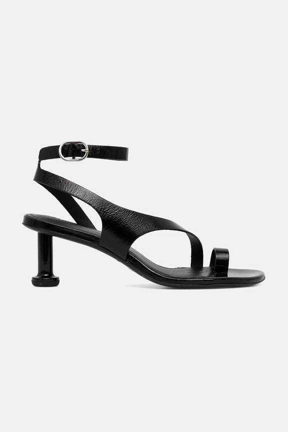 Alohas sandały skórzane Miquela S100792.01 czarny SS25