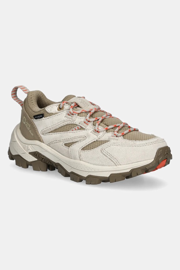 Boty Jack Wolfskin Vojo Tour Texapore Low textilní béžová A62069