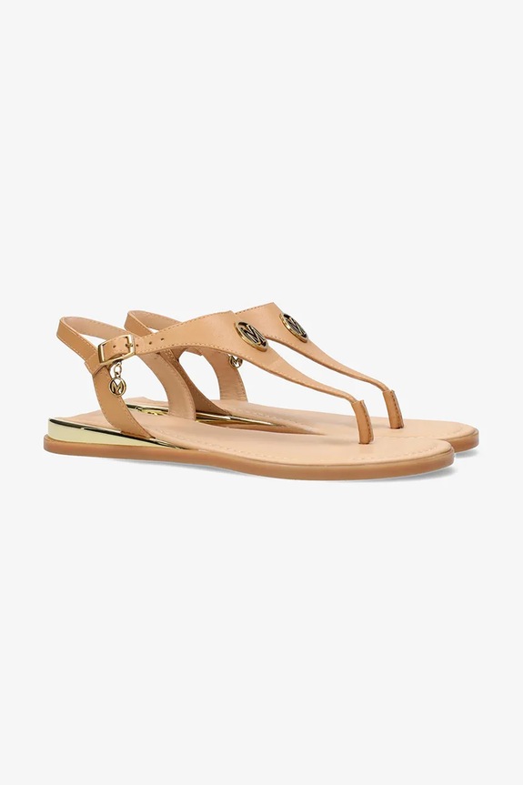 Kožené sandály Mexx NYOBI PARADISE MI001607551W.01 hnědá SS25