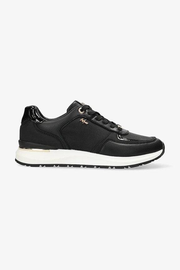 Mexx sneakersy NONJA PRINCESS tekstylny czarny MI001011551W