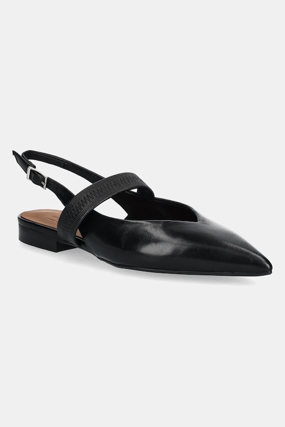 Billi Bi balerini de piele piele negru A8023.Black