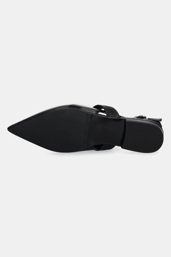 Billi Bi balerini de piele A8023.Black negru