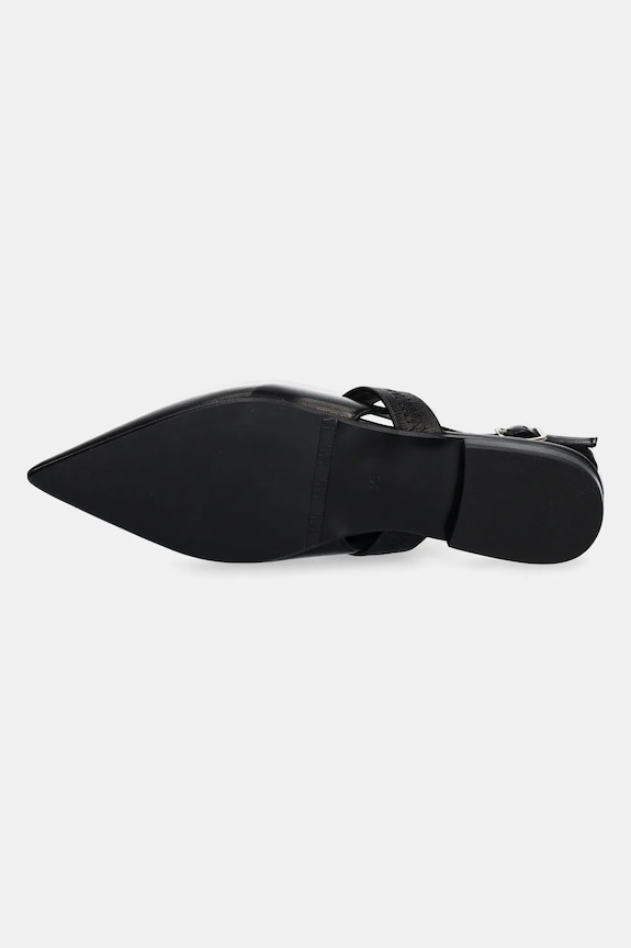 Billi Bi balerini de piele A8023.Black negru