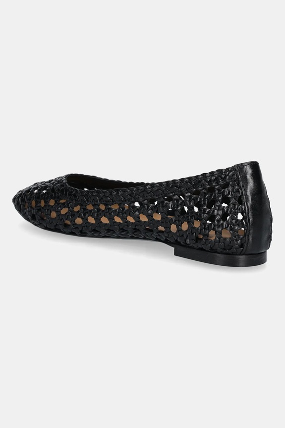 Încălțăminte Billi Bi balerini de piele A8670.Black negru
