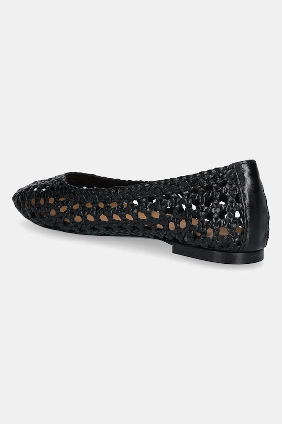 Încălțăminte Billi Bi balerini de piele A8670.Black negru