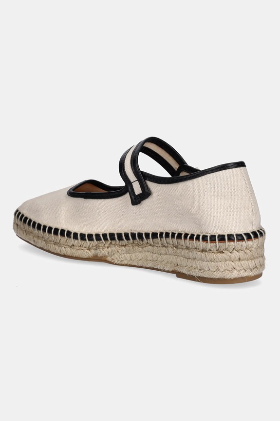 Obuwie Billi Bi espadryle A18600.Off.white beżowy
