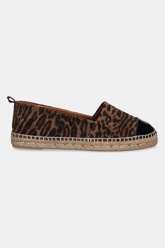 Espadrile od brušene kože Billi Bi A6700.Leopardo smeđa SS25