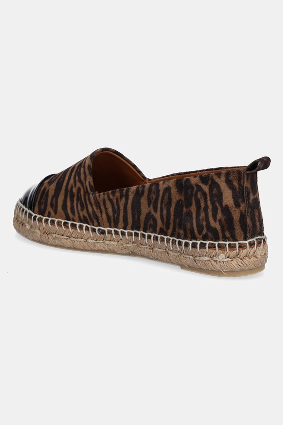 Obuća Espadrile od brušene kože Billi Bi A6700.Leopardo smeđa